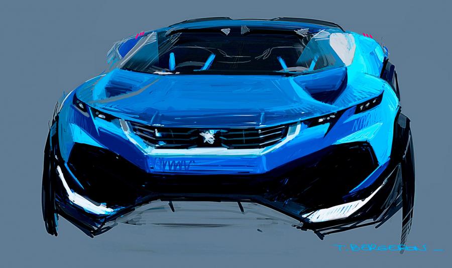  Peugeot Quartz Concept 2014 года  (фото 16 из 16)